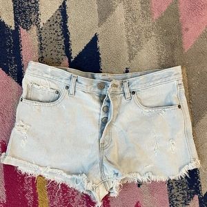 Jean shorts